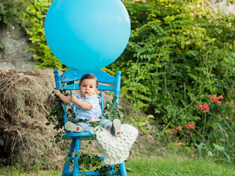Fotografiranje prvega rojstnega dne - CAKE SMASH