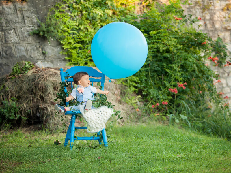 Fotografiranje prvega rojstnega dne - CAKE SMASH