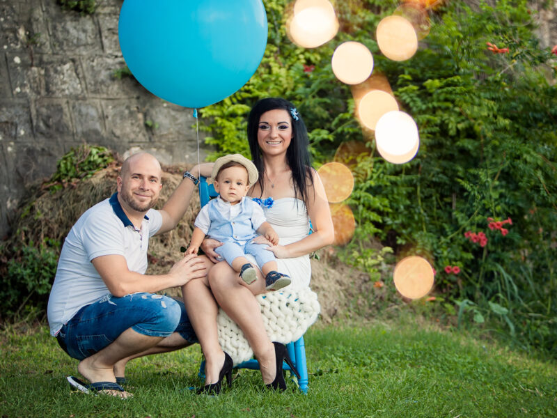 Fotografiranje prvega rojstnega dne - CAKE SMASH